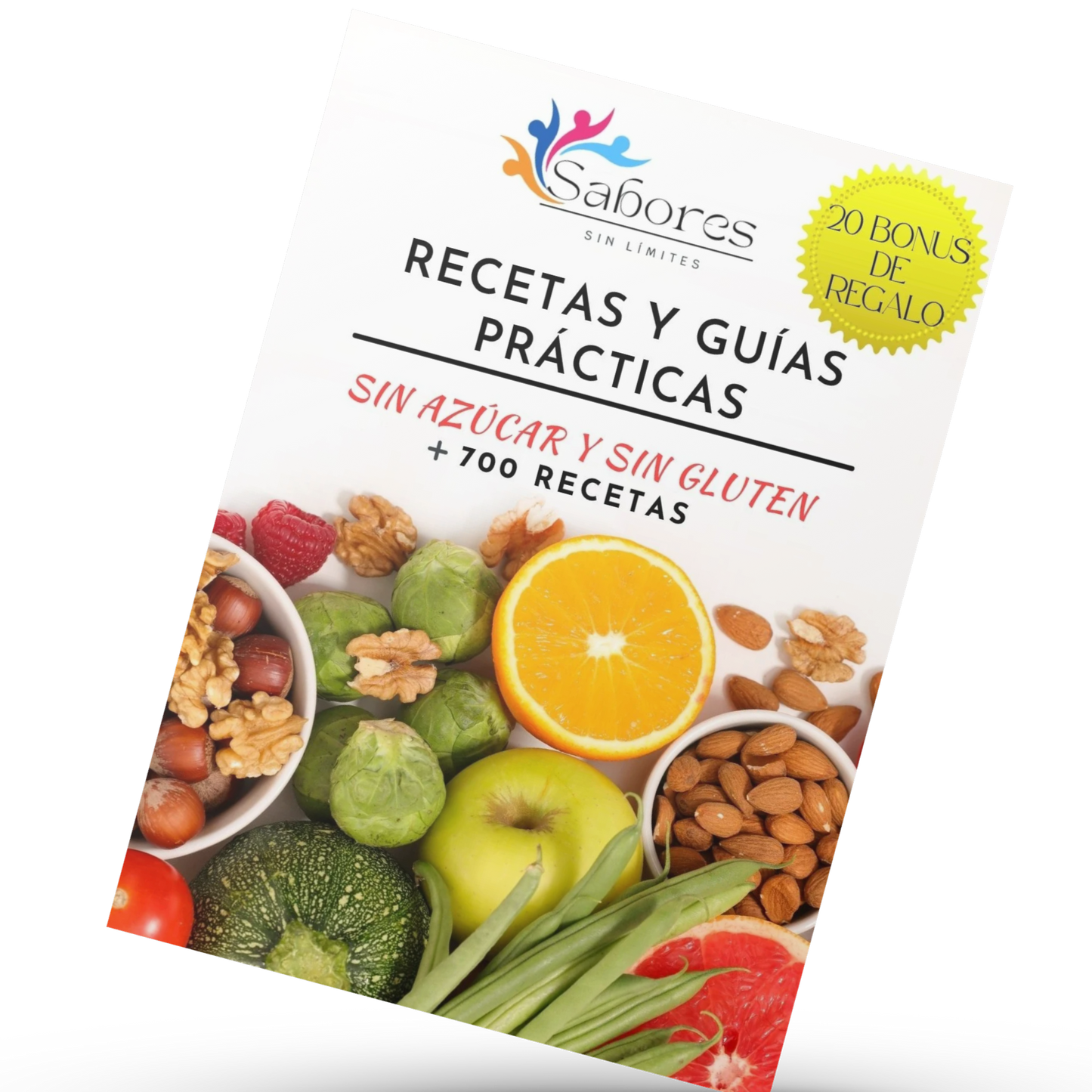 💥 Tu Comida, Tu Poder: Recetarios Explosivos Sin Gluten, Sin Azúcar y 100% Disfrutable